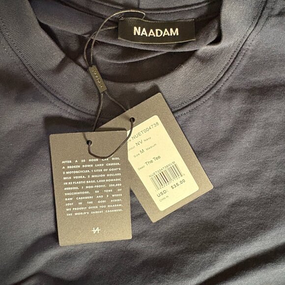 NWT Naadam T-Shirt - Picture 1 of 4